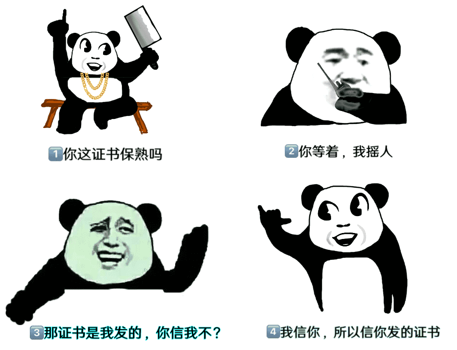 信任链简易示意图